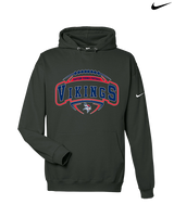Eastern Vikings Football Toss - Nike Club Fleece Hoodie