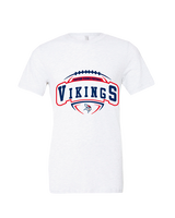 Eastern Vikings Football Toss - Tri-Blend Shirt