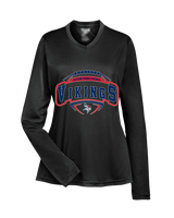 Eastern Vikings Football Toss - Womens Performance Longsleeve