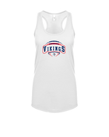 Eastern Vikings Football Toss - Womens Tank Top