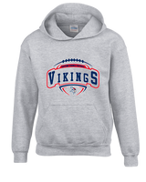 Eastern Vikings Football Toss - Youth Hoodie