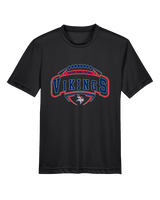 Eastern Vikings Football Toss - Youth Performance Shirt