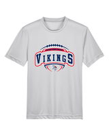 Eastern Vikings Football Toss - Youth Performance Shirt