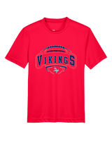 Eastern Vikings Football Toss - Youth Performance Shirt