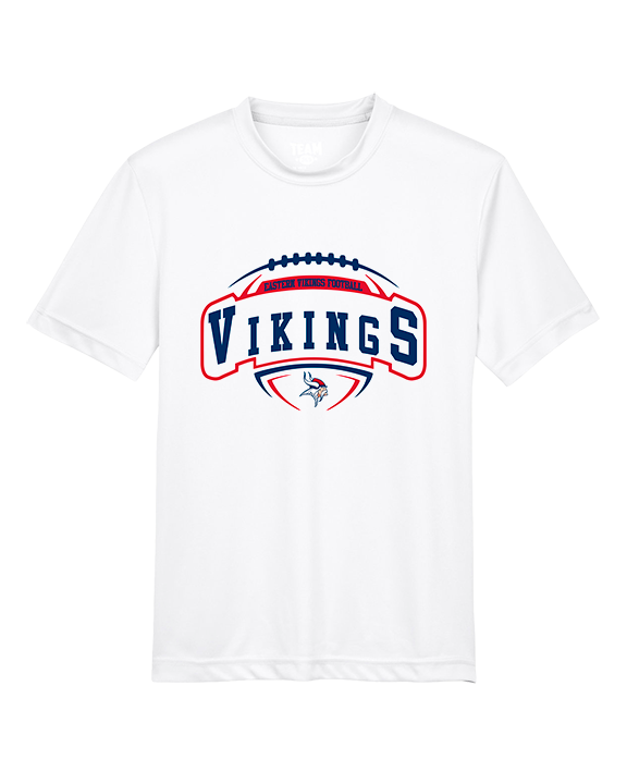 Eastern Vikings Football Toss - Youth Performance Shirt