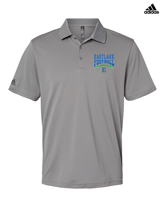 Eastlake HS Football Option 7 - Mens Adidas Polo