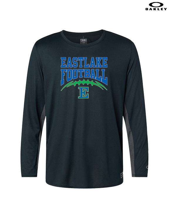 Eastlake HS Football Option 7 - Mens Oakley Longsleeve