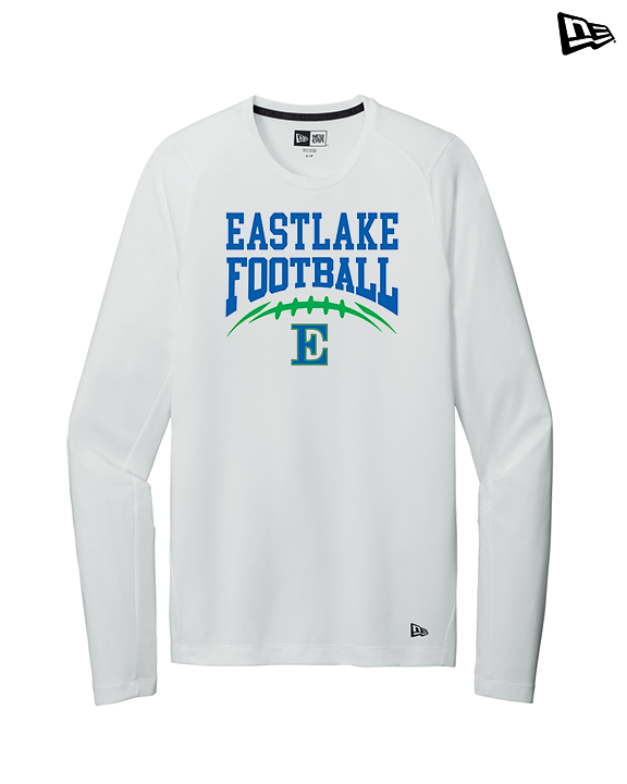 Eastlake HS Football Option 7 - New Era Performance Long Sleeve