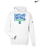 Eastlake HS Football Option 7 - Nike Club Fleece Hoodie