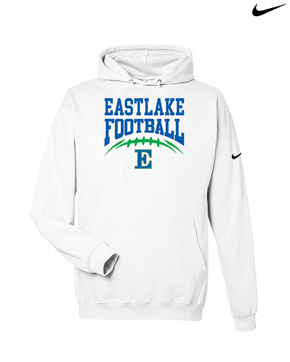 Eastlake HS Football Option 7 - Nike Club Fleece Hoodie