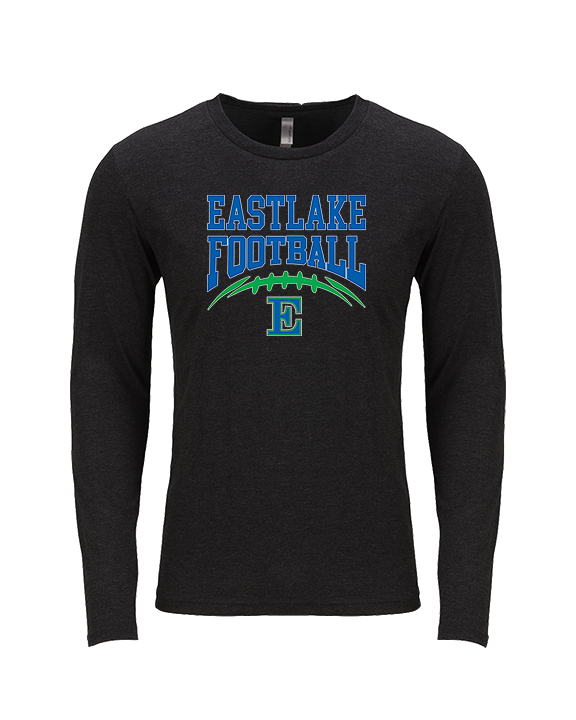 Eastlake HS Football Option 7 - Tri-Blend Long Sleeve