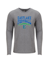 Eastlake HS Football Option 7 - Tri-Blend Long Sleeve