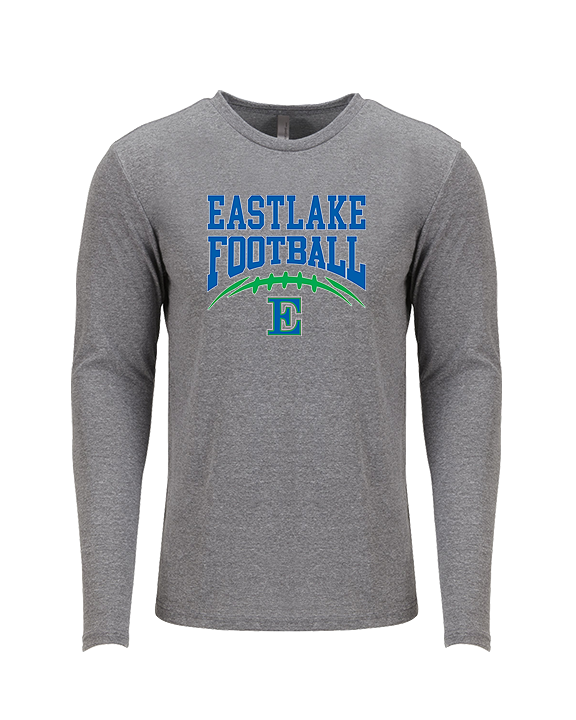 Eastlake HS Football Option 7 - Tri-Blend Long Sleeve