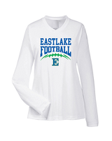 Eastlake HS Football Option 7 - Womens Performance Longsleeve
