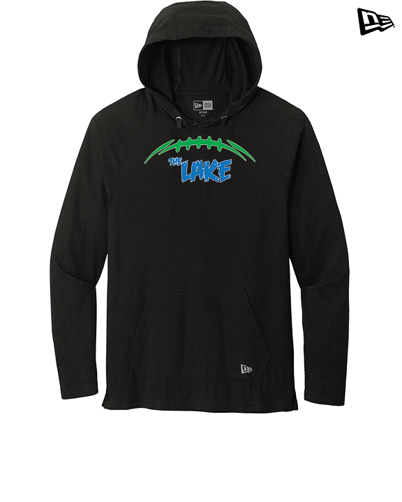 Eastlake HS Football Option 9 - New Era Tri-Blend Hoodie