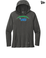 Eastlake HS Football Option 9 - New Era Tri-Blend Hoodie