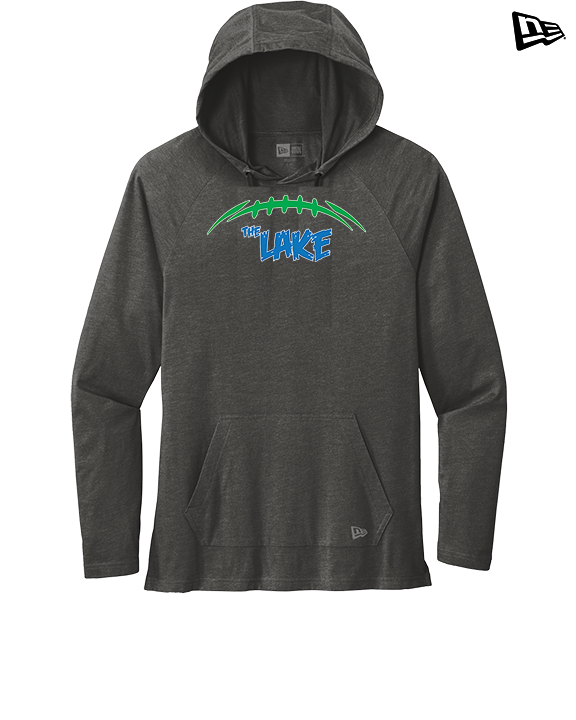 Eastlake HS Football Option 9 - New Era Tri-Blend Hoodie