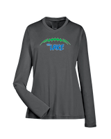 Eastlake HS Football Option 9 - Womens Performance Longsleeve