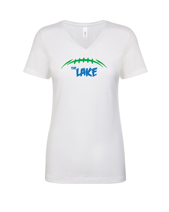 Eastlake HS Football Option 9 - Womens Vneck