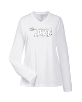 Eastlake HS Football The Lake - Womens Performance Longsleeve