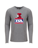 Easton Area HS TSA Full Logo - Tri Blend Long Sleeve