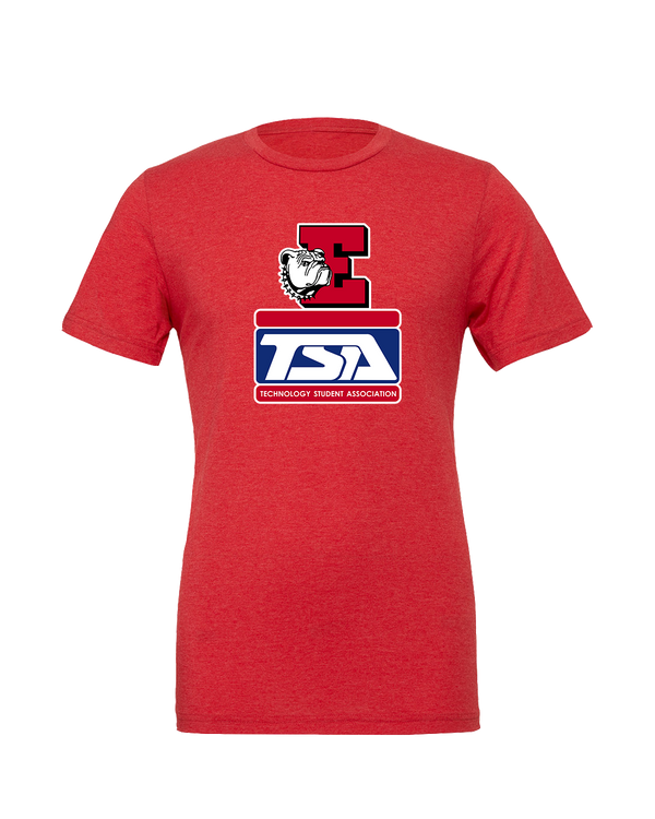 Easton Area HS TSA Full Logo - Mens Tri Blend Shirt
