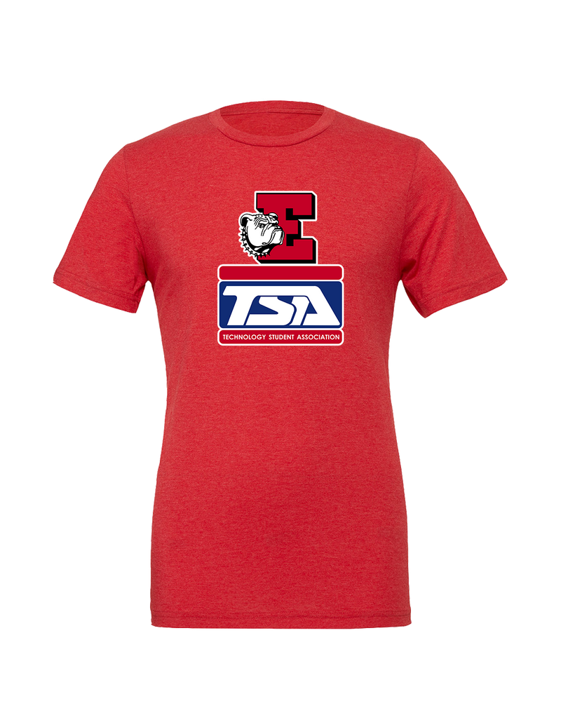 Easton Area HS TSA Full Logo - Mens Tri Blend Shirt