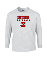 Easton HS Girls Softball Block - Cotton Longsleeve