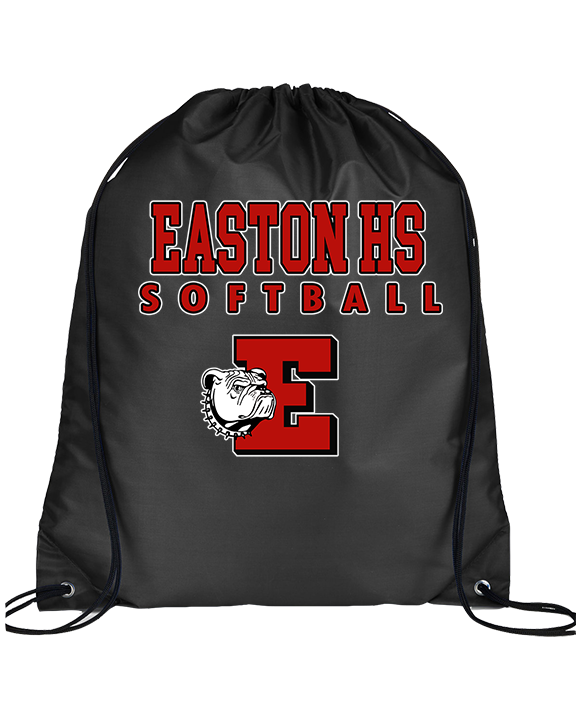 Easton HS Girls Softball Block - Drawstring Bag