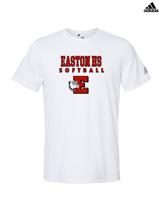 Easton HS Girls Softball Block - Mens Adidas Performance Shirt