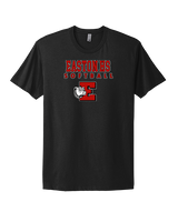 Easton HS Girls Softball Block - Mens Select Cotton T-Shirt