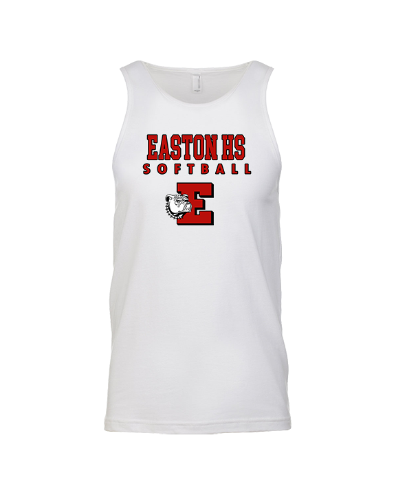 Easton HS Girls Softball Block - Tank Top