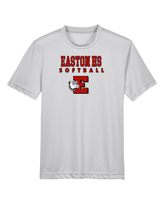 Easton HS Girls Softball Block - Youth Performance Shirt
