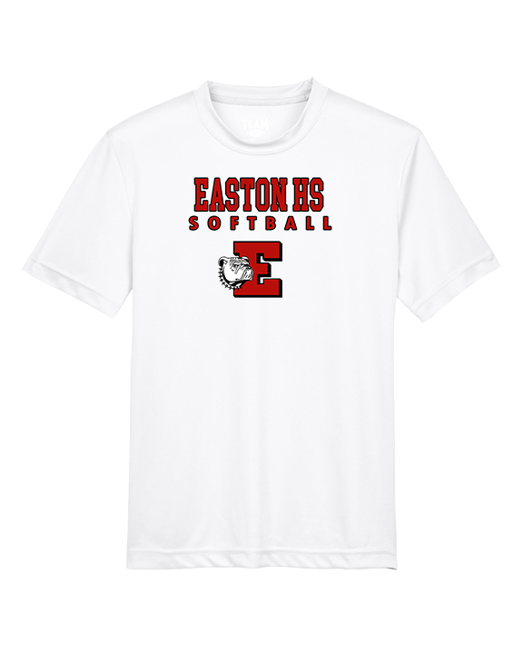 Easton HS Girls Softball Block - Youth Performance Shirt