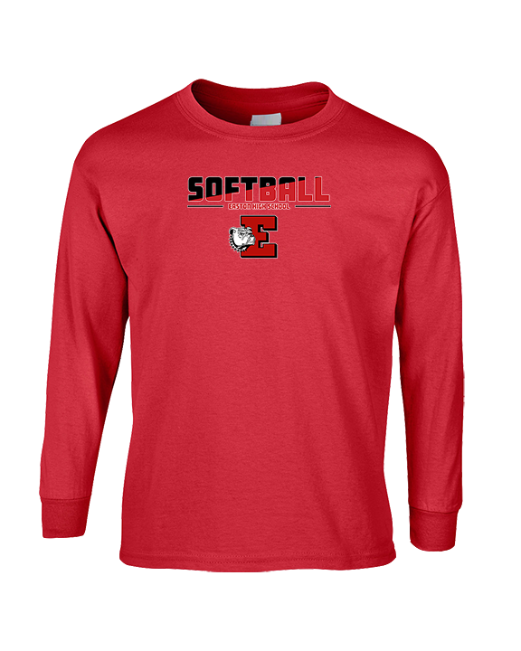 Easton HS Girls Softball Cut - Cotton Longsleeve