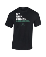Delta Charter Eat Sleep Basketball - Cotton T-Shirt