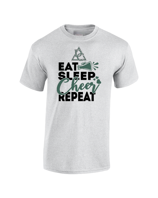 Delta Charter HS Eat Sleep Cheer - Cotton T-Shirt
