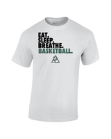 Delta Charter Eat Sleep Basketball - Cotton T-Shirt
