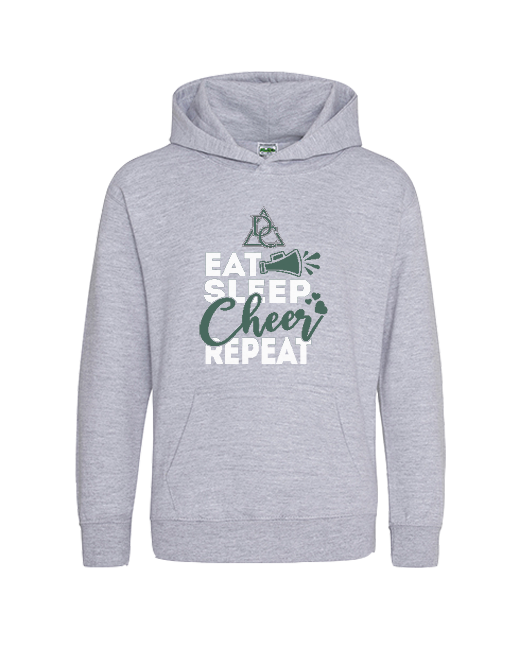Delta Charter HS Eat Sleep Cheer - Cotton Hoodie