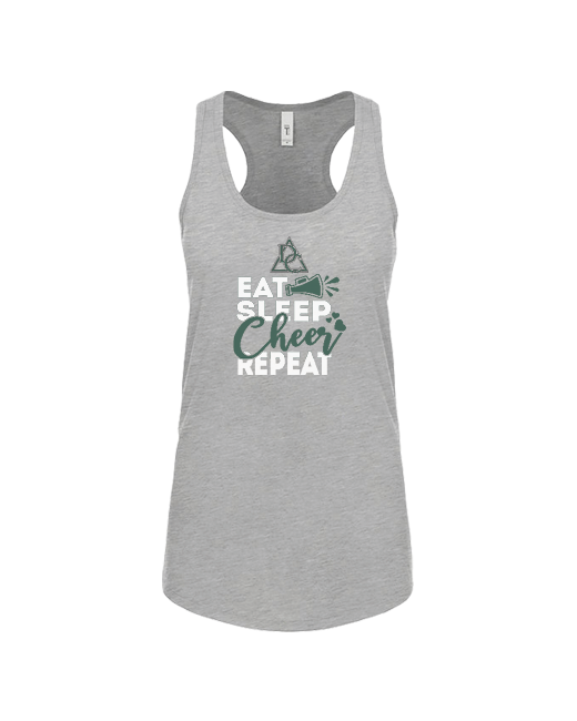 Delta Charter HS Eat Sleep Cheer - Women’s Tank Top