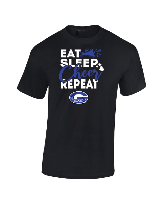 Gateway Eat Sleep Cheer - Cotton T-Shirt