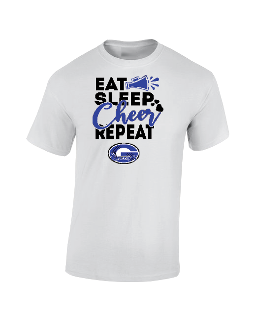 Gateway Eat Sleep Cheer - Cotton T-Shirt