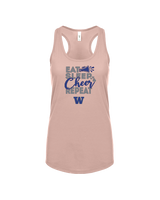 Walled Lake Eat Sleep Cheer - Women’s Tank Top