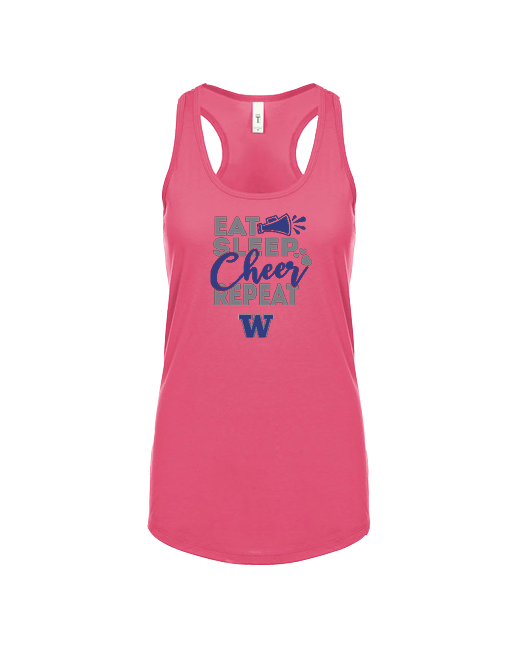 Walled Lake Eat Sleep Cheer - Women’s Tank Top