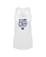 Walled Lake Eat Sleep Cheer - Women’s Tank Top