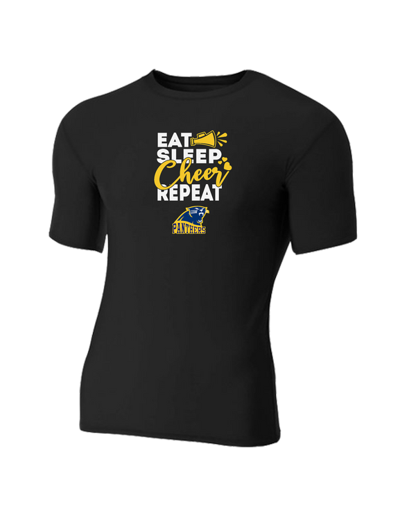 Downers Grove Eat Sleep Cheer - Compression T-Shirt