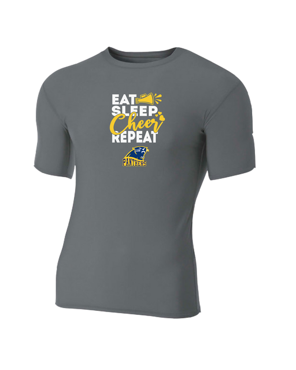 Downers Grove Eat Sleep Cheer - Compression T-Shirt