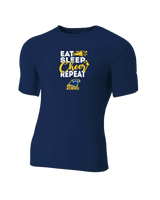 Downers Grove Eat Sleep Cheer - Compression T-Shirt