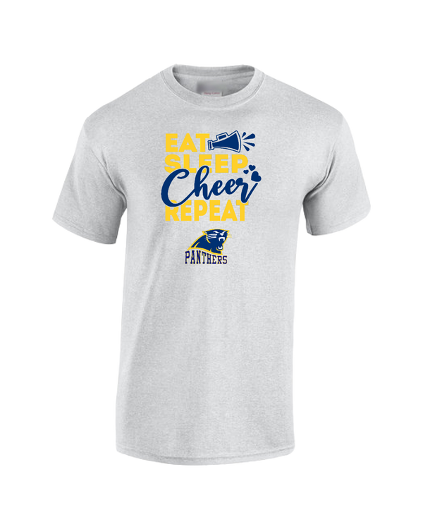 Downers Grove Eat Sleep Cheer - Cotton T-Shirt