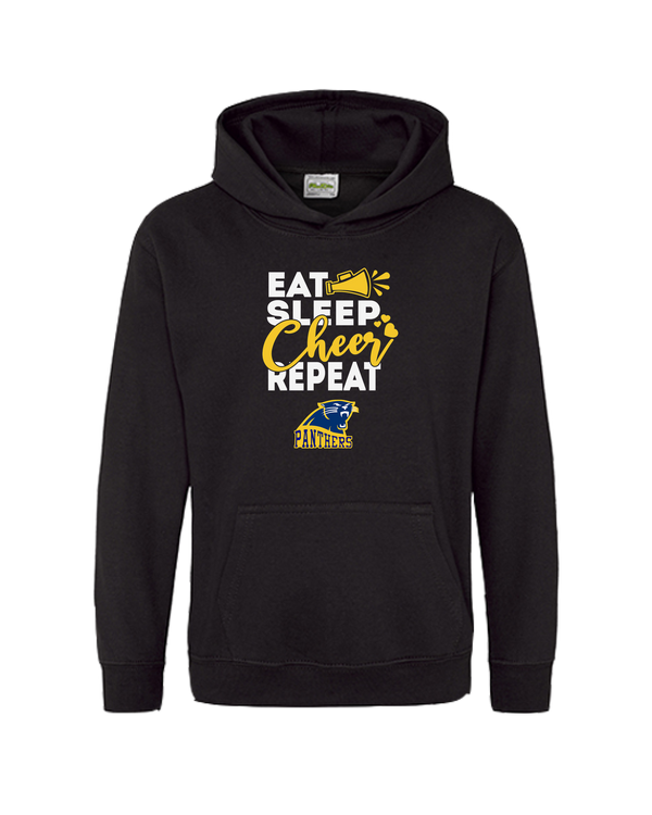 Downers Grove Eat Sleep Cheer - Cotton Hoodie